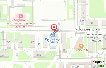 Супермаркет Гулливер в Балаково на карте