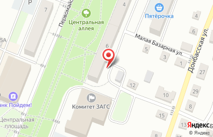 Профилактика на Первомайской улице на карте