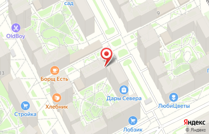 Цветочная мастерская Pink Stork на карте