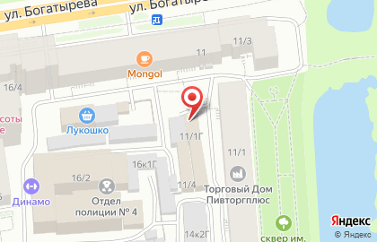 Продуктовый маркет Куделя на карте