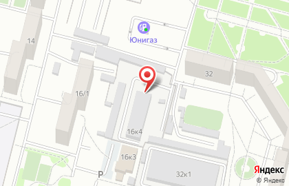 Автостоянка в Омске на карте
