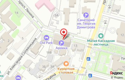 Санаторий Арника на карте