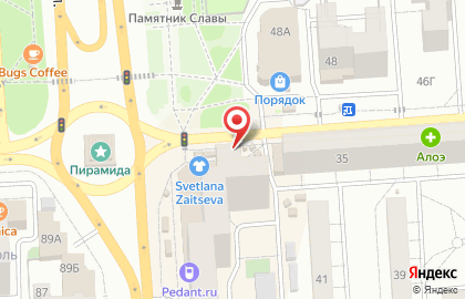 Бистро и магазинов Блинчик в Коминтерновском районе на карте