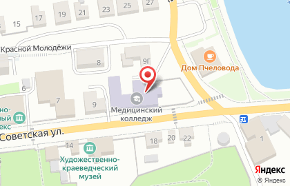 Александровский медицинский колледж на карте