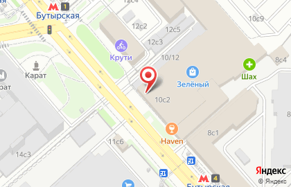 Бистро в Москве на карте