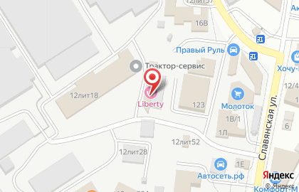 Служба доставки, ООО на Славянской площади на карте