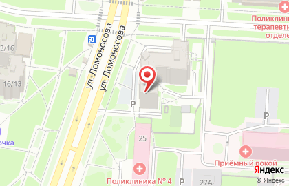 Эконом на улице Ломоносова на карте