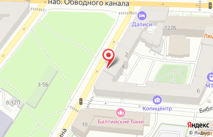 Компания Старт цбс в Адмиралтейском районе на карте