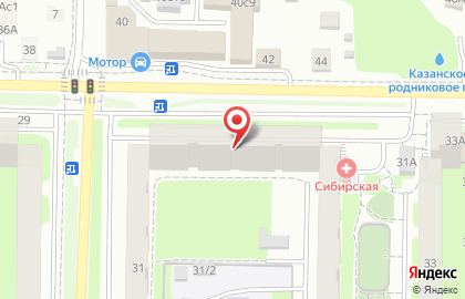 Аврора на Сибирской улице на карте