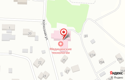 Отделение общей врачебной практики, с. Патруши на Колхозной улице на карте