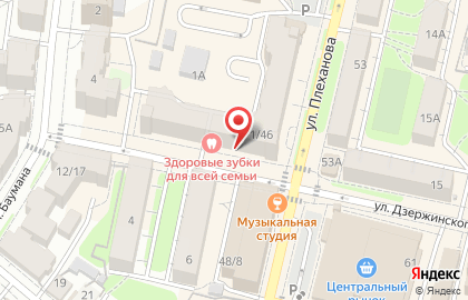 Парикмахерская на карте