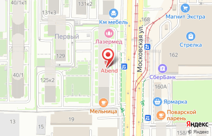 Центр лазерной медицины и эстетики Лазермед на Московской улице на карте