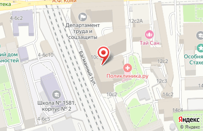Московский Бизнес Клуб на карте