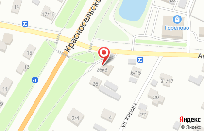 Магазин продуктов в Санкт-Петербурге на карте