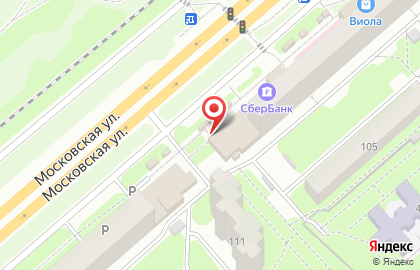 Банкомат ВТБ на Московской улице, 103 на карте