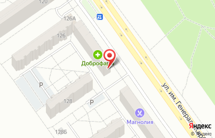 Магазин разливных напитков Бавария в Волгограде на карте