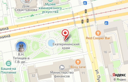 Часовня Святой великомученицы Екатерины на карте