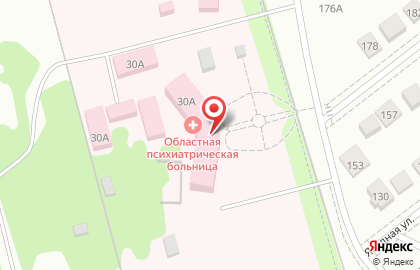 Больница Тамбовская психиатрическая клиническая больница на Селезнёвской улице на карте