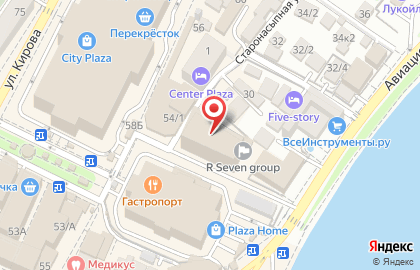 Компания Remont kvartir SOCHI на Старонасыпной улице на карте