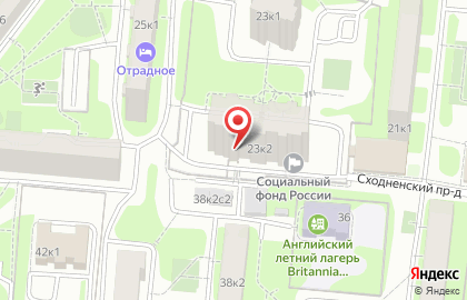 Аппарат Совета депутатов муниципального округа Южное Тушино на карте