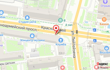 ООО Солвер на Красноармейском проспекте на карте