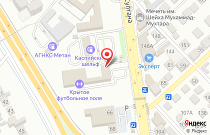 Кафе быстрого питания на проспекте Амет-Хана Султана на карте