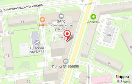 Кафе-пекарня в Санкт-Петербурге на карте