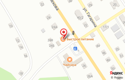 Магазин одежды Колибри на улице Чехова на карте