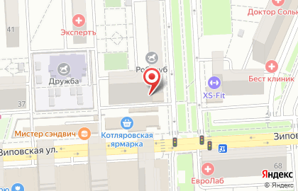 Производственно-монтажная компания Триумф на улице Котлярова на карте
