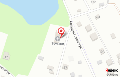 Туутари, евангелическо-лютеранский приход на карте