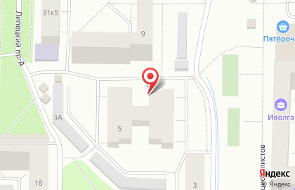 Интер, ТСЖ на карте