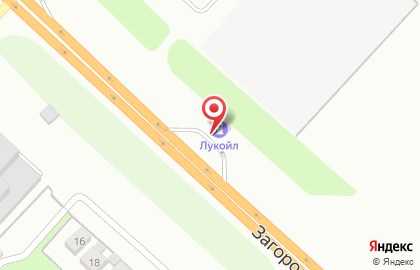 ЛУКОЙЛ-Уралнефтепродукт на Загородном шоссе, 15 на карте