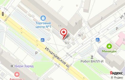 Магазин конфет в Благовещенске на карте