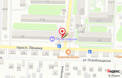Социальная аптека единая сеть аптек на проспекте Ленина, 42 на карте