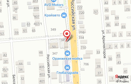 Компания Фаворит Строй на Российской улице на карте