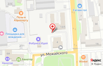 Ермак на улице Ширямова на карте