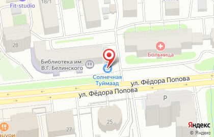 Сеть мини-маркетов Солнечная Туймаада в Промышленном районе на карте