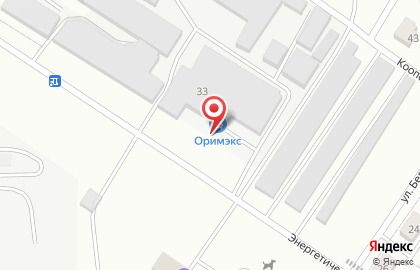 Фабрика мебели Оримэкс на карте