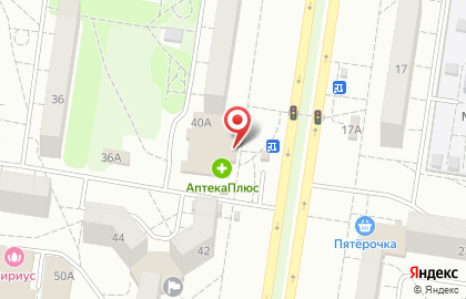 Торговый дом Янтарь на улице Автостроителей на карте