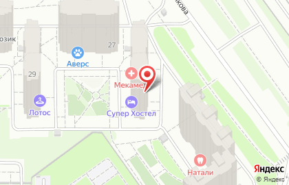 Медицинский центр Мекамед на карте