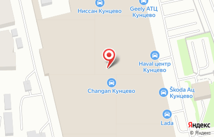 Автомобильный центр CHEVROLET Центр Кунцево на улице Горбунова на карте