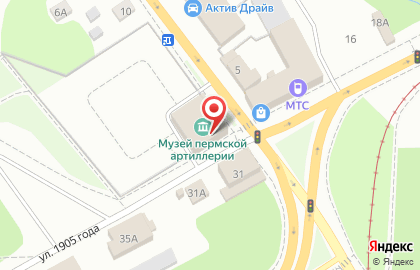 Музей Мотовилихинского завода на карте
