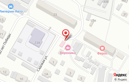 Салон красоты Вероника на Садовой улице на карте