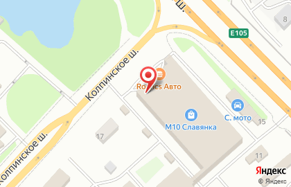 Магазин автозапчастей в Санкт-Петербурге на карте