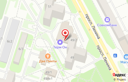 Центр аренды инструмента на проспекте Ленина на карте