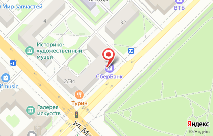 Банкомат СберБанк на Новомытищинском проспекте в Мытищах на карте