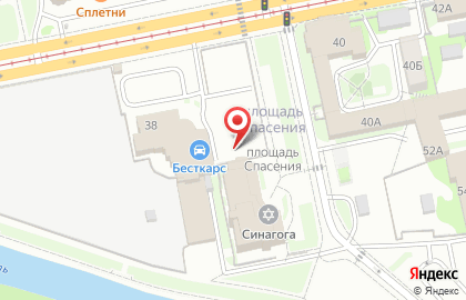 Автосалон Евро в Октябрьском районе на карте