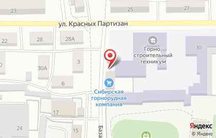 ООО Недра на Базарной улице на карте