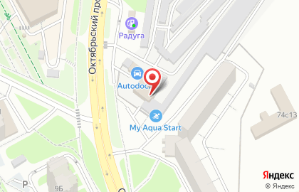АвтоДок в Подольске на карте