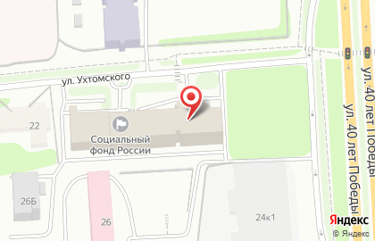 Агентство недвижимости Деметра на улице Ухтомского на карте